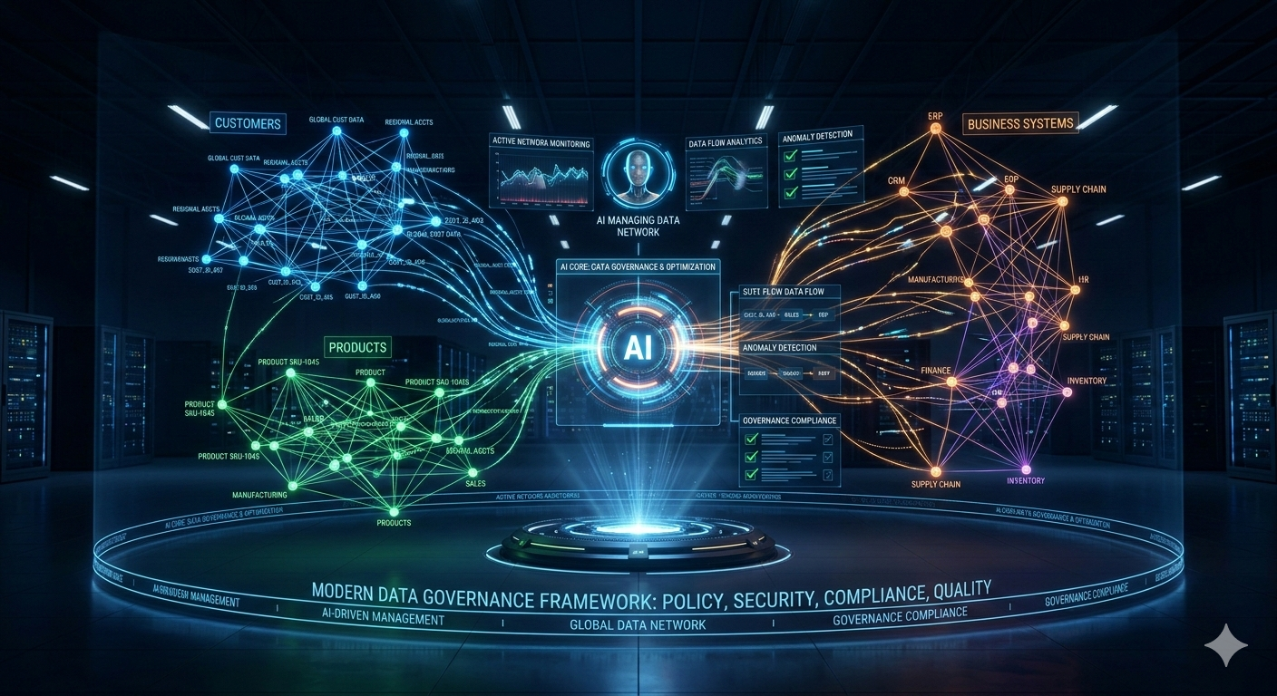 Enterprise data governance dashboard